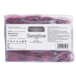 Pasante Sensitive kondoomid, 144 tk