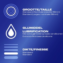 Durex Classic Natural prezervatyvai - 20 vnt.