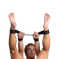 Cinghia di fissaggio regolabile con 4 manette Hog Tie