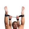 Sangle de fixation ajustable avec 4 menottes Hog Tie