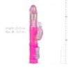 EasyToys Vibrador Conejo con Movimientos de Empuje - Rosa