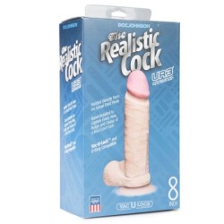 Realistlik Ultraskyn dildo peenise kujuga - 21 cm
