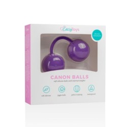 Bolas de amor con contrapeso - Morado