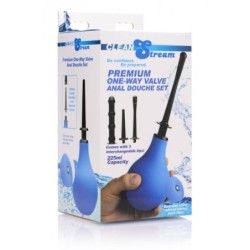 Kit de Chuveiro Anal Premium com Válvula Unidirecional