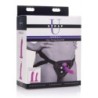 Kit de consolador amb arnés vibrador Deluxe Double-G