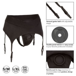 Grenzenloser Strapsgürtel-Tanga L/Xl
