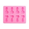 Molde para hornear con forma de pene/Molde para cubitos de hielo