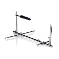 Ograja iz kovine, ki zapira dildo