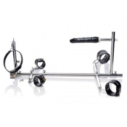 Ograja iz kovine, ki zapira dildo