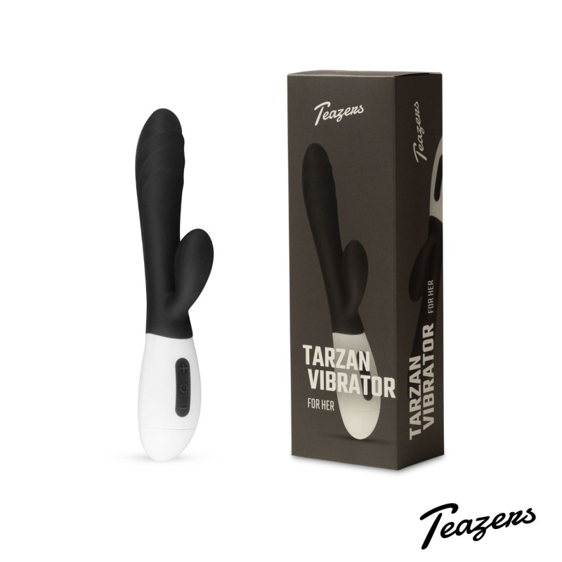 Vibrator Iepuraș Teazers - Negru