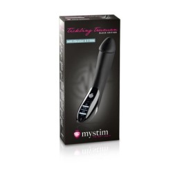 Vibratorius E-Stim Tickling Truman - Juodasis leidimas