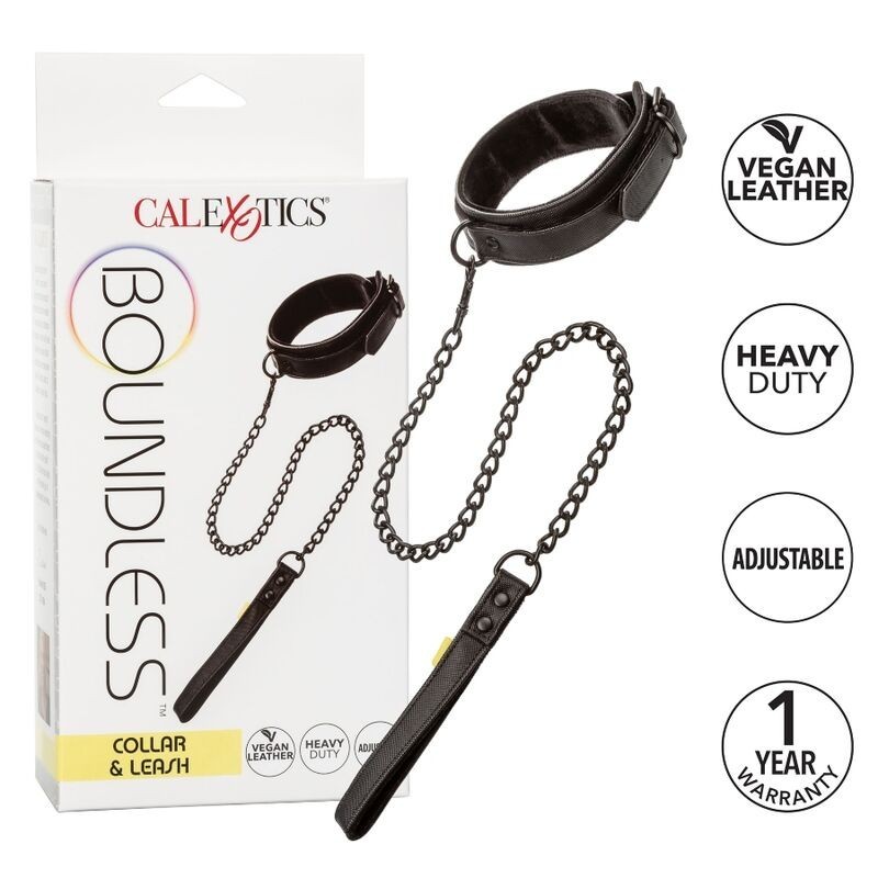 Coleira Boundless Com Trela