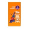 Adore Flavours Condoms - 12 Prezervatyvų