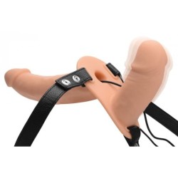 Vibrador com arnês duplo Power Pegger
