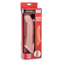 Funda de penis ultrarealista - Beix
