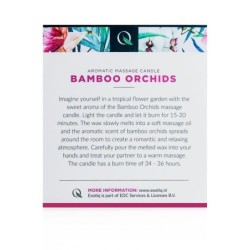 Bougie de Massage Exotiq Orchidées de Bambou - 200g