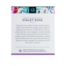Exotiq Violeta Rosa Masszázsgyertya - 200g