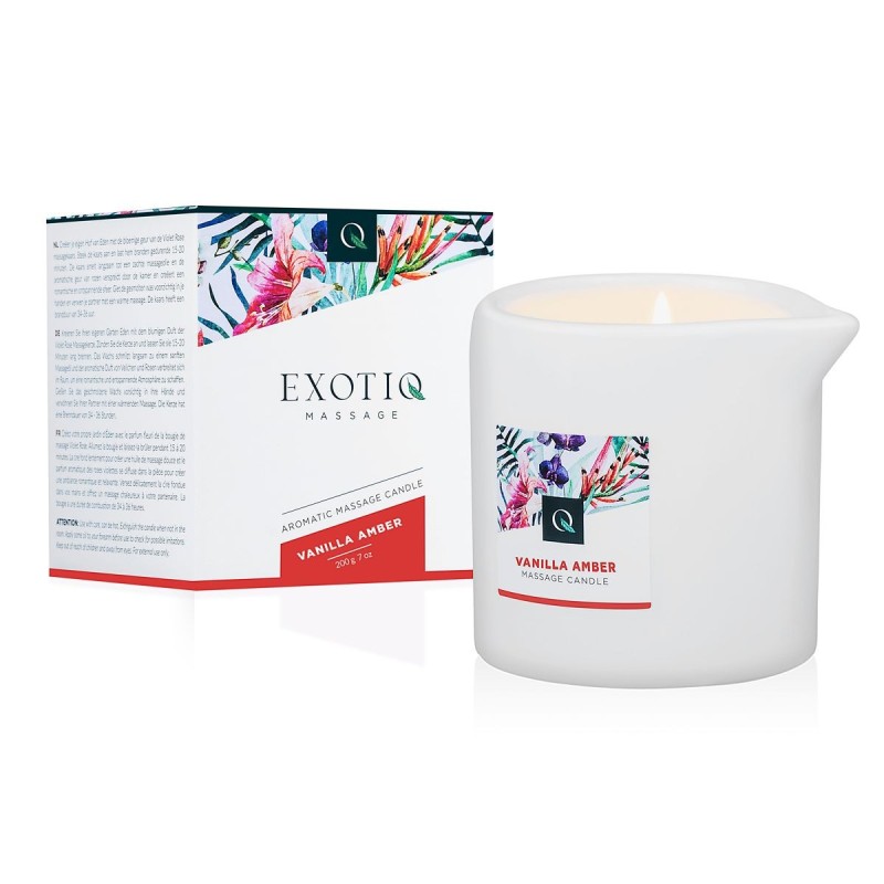 Exotiq Vanilla Amber Hierontakynttilä - 200g