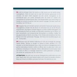 Exotiq Masažna Svijeća Vanilija Jantar - 200g