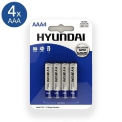Pilas AAA Hyundai - 4 unidades