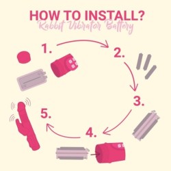 Raving Rabbit Vibrator - Paars