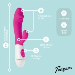 Realistisk Kanin Vibrator - Pink