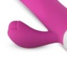 Realistični vibrator zeca - Ružičasti
