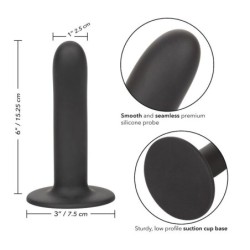 Grenzeloze Gladde Dildo 15,25 Cm Geschikt Voor Tuigje