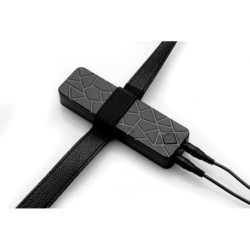 Vibrador com arnês duplo Power Pegger - Preto