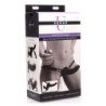 Power Pegger Double Dong Harness Vibrator - Black