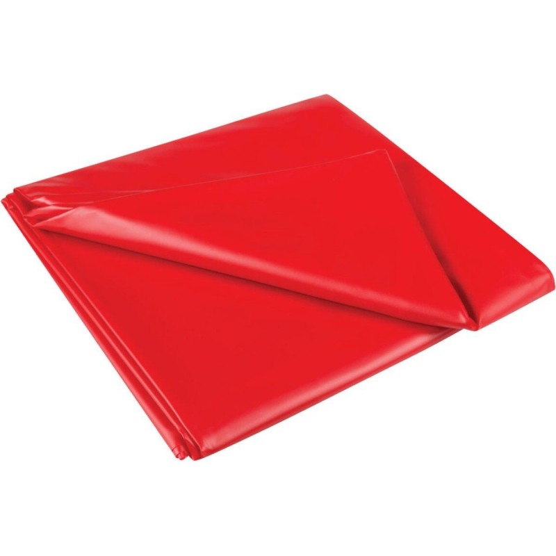 SexMAX WetGAMES Vinyl Sheet 180 x 220 cm - Red SexMAX WetGAMES Vinyl Sheet 180 x 220 cm - Red