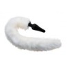 Set di Orecchie e Coda di Volpe Bianco
