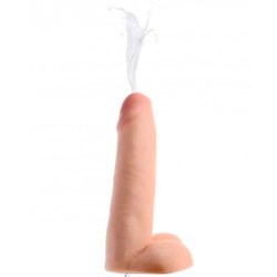 Dildo eyaculador de doble densidad - 20 cm