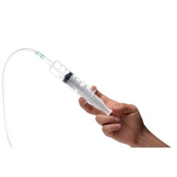 Dildo za ejakulacijo z dvojno gostoto - 20 cm