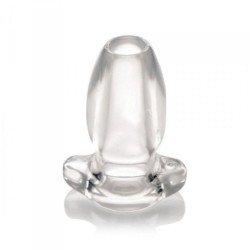 Plug anale cavo trasparente con spioncino