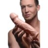 Funda per a penis corbada, allargadora de color carn