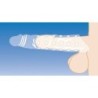 Funda para pene alargadora con protuberancias - Transparente