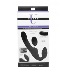Vibrador amb arnés sense corretges Pro Rider - Negre