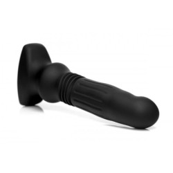 Vibracinis analinis vibratorius su stūmimu Thunderplug