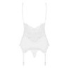 Liga com detalhes em renda - Branco S/M