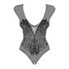 Body de Red con Entrepierna Abierta S/M/L
