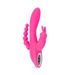 Vibrador duplo coelho