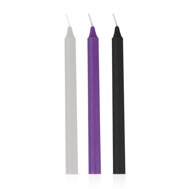 Velas Sensuales de Cera Caliente - 3 unidades