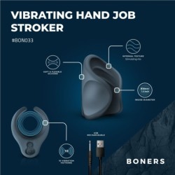 Masturbator med vibration för onani