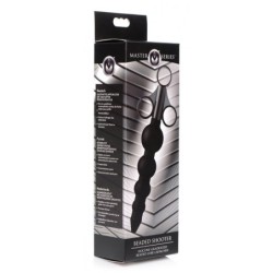 Applicatore di lubrificante con perle graduate in silicone