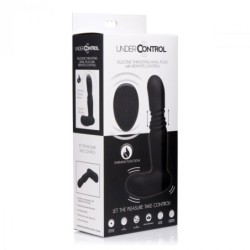 Plug Anal com Empurrão e Controlo Remoto