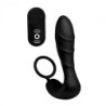 Vibrador de próstata de silicone e arnês com controlo remoto