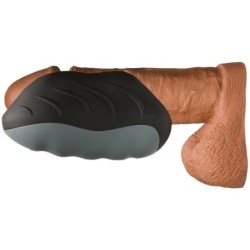 Silikone onani - Vibrerende med varme