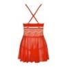 Completo Babydoll - Rosso S/M
