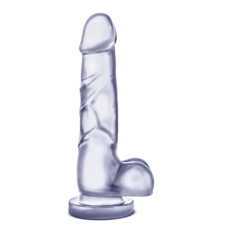 B Yours Dildo Doce e Duro Com Testículos - Transparente